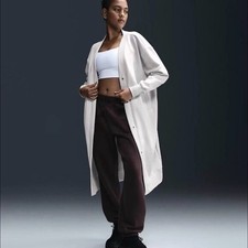 Size XS Nike Sportswear Phoenix Fleece Oversized Long Cardigan FV8036-104