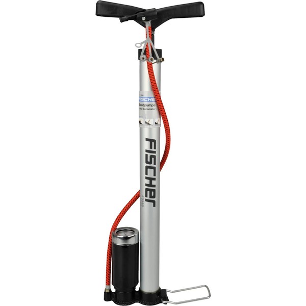 Fischer Standpumpe Alu Manometer Alle Ventile-image