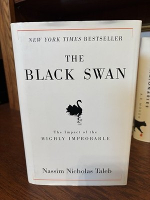 The Black Swan.  Nassim Nicholas Taleb.  Random H 2007 Hardcover   Nice copy
