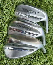TITLEIST VOKEY SM10 CHROME WEDGES GOLF WEDGE SET - HEADS ONLY 50° 54° 60°