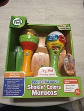 Leap Frog Learn Groove Shakin Maracas Color Electronic Counting - new
