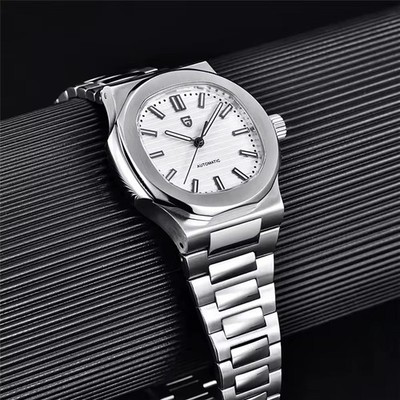 40MM PAGANI DESIGN Automatic Men's Watch Dive Waterproof Sapphire Stainless NEW