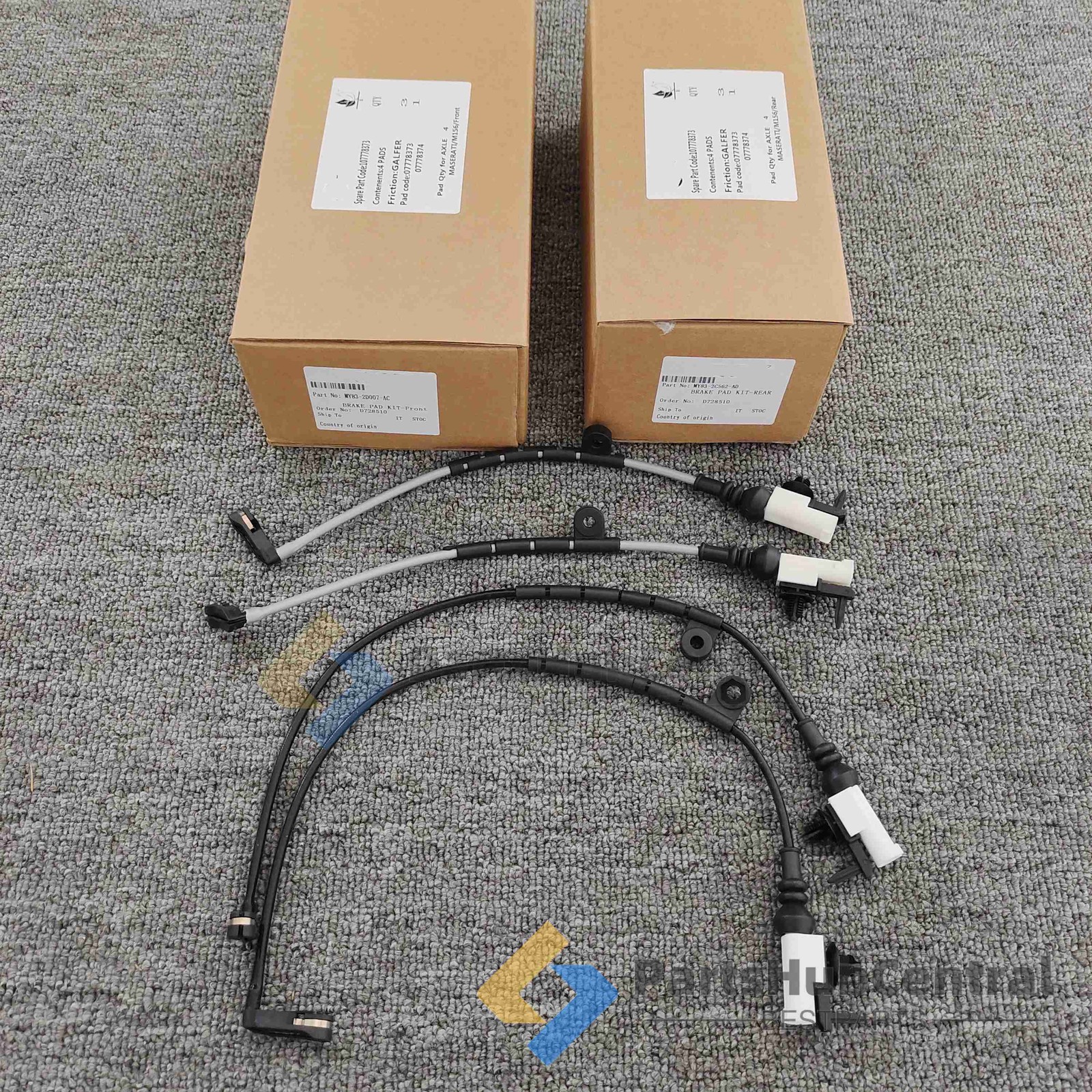 NEW  Front & Rear Brake Pad Kit For Aston Martin DBX, + FREE SENSOR