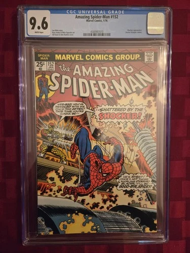 The Amazing Spider-Man #152 CGC 9.6 (Marvel Comics January 1976)