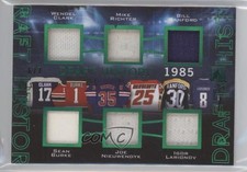 2017 Leaf ITG Used Draft History Green 6/7 Wendel Clark Sean Burke HOF d8k
