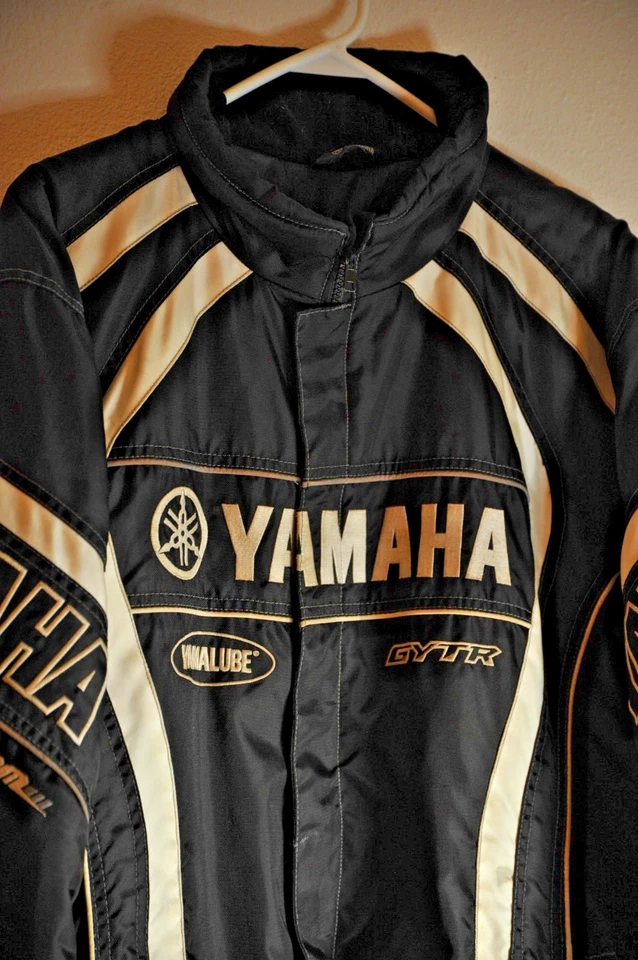 Yamaha Insulated Jacket GYTR Black LT Large Snowmobile Racing Team Competition - Image 2 of 4