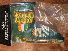 2025 Scotty Cameron St. Patrick’s Day Tricolour Crown Headcover - New In Bag