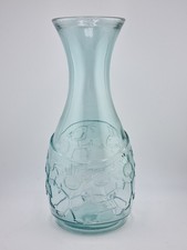 Verano Spanish Ceramics Decanter 1L Pitcher Boy & Girl Embossed Design Eco Glass