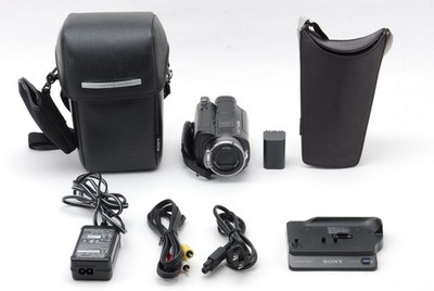 [MINT w/Case] Sony HDR-SR8 HandyCam Camcorder Digital Video Camera From JAPAN