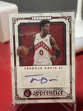 2020 chronicles basketball excalibur apprentice terrence davis auto