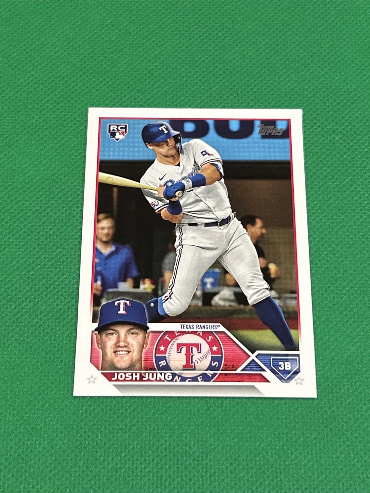 Josh Jung Topps Rookie 2023 Rc Series Two Card #529