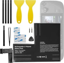 42Wh Replacement Battery Pack 13800 mAh For Steam Deck Console High Capacity