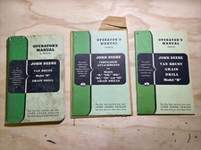 Manuali operatore John Deere OM-M1-850/M38-954/M1-456