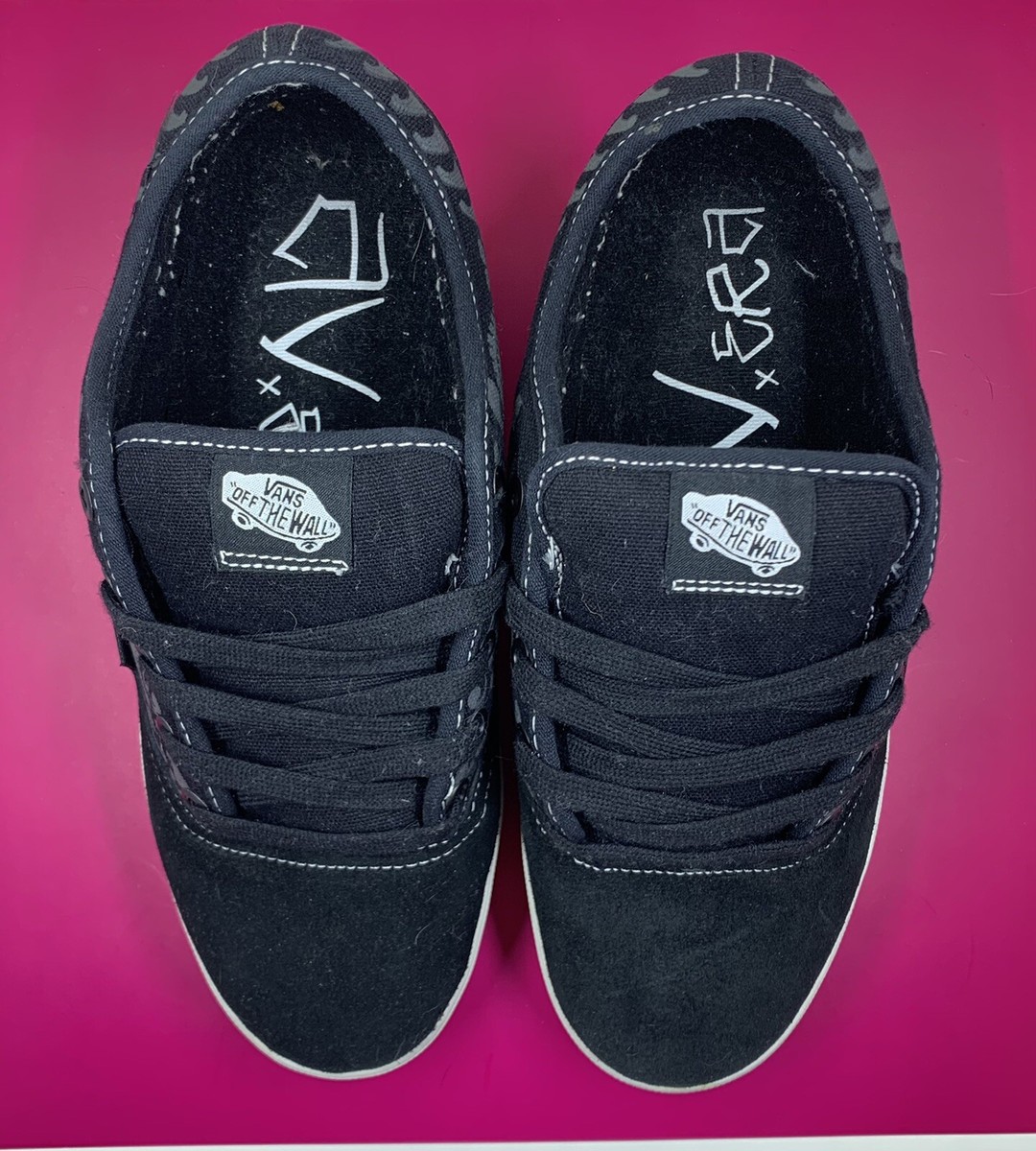 Vans AV era pro shoe Black/white Paisley Skateboarding Vans AV era pro shoe Black/white Paisley Skateboarding