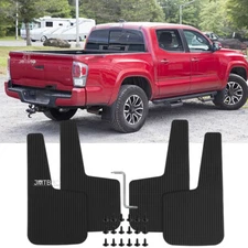 4x Mud Flaps Splash Guards Mudguards Fender Mudflaps Rubber For Toyota Tacoma SR