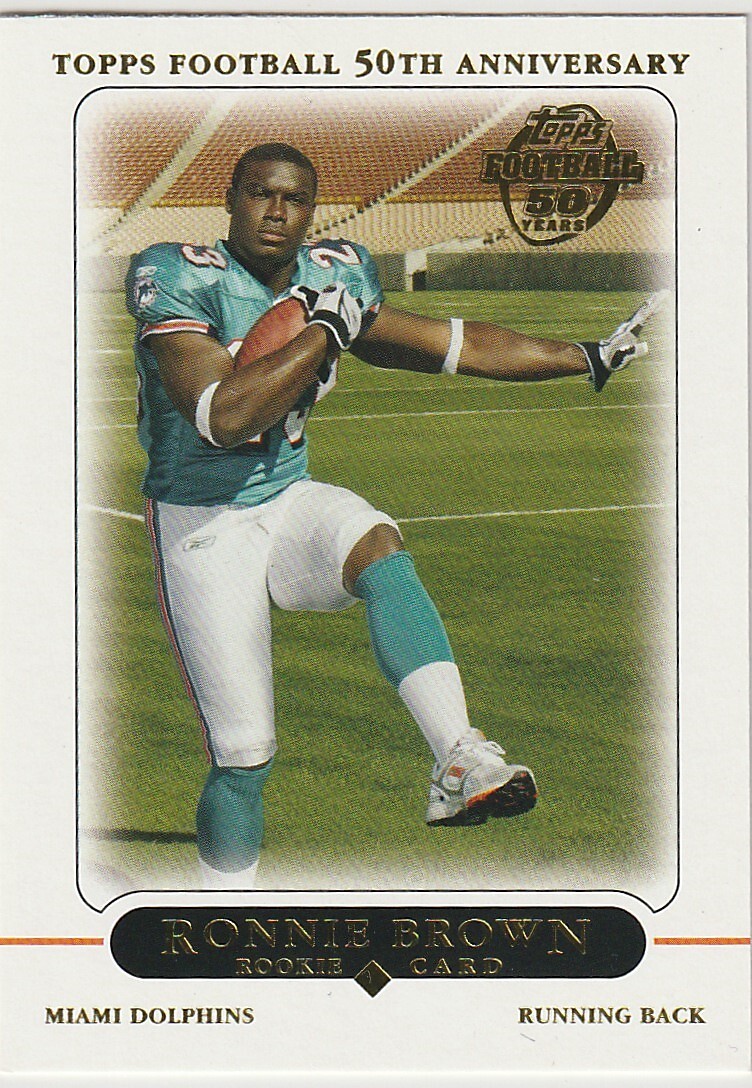 Ronnie Brown 2005 Topps Chrome ROOKIE #170 - Miami Dolphins