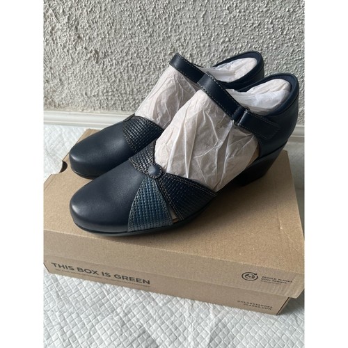 Clark’s Woman Nevy Leather Pumps Emily Rae Sandal, Size 11M - Picture 4 of 9