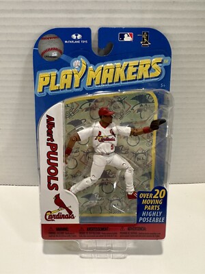 McFarlane 2010 Albert Pujols St. Louis Cardinals Playmakers Figure Throwing MLB!