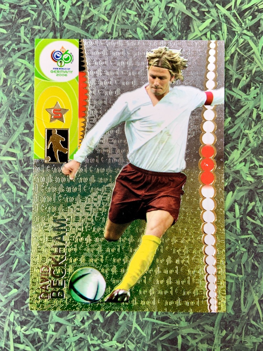 Panini 2006 David Beckham Germany World cup Football Soccer card