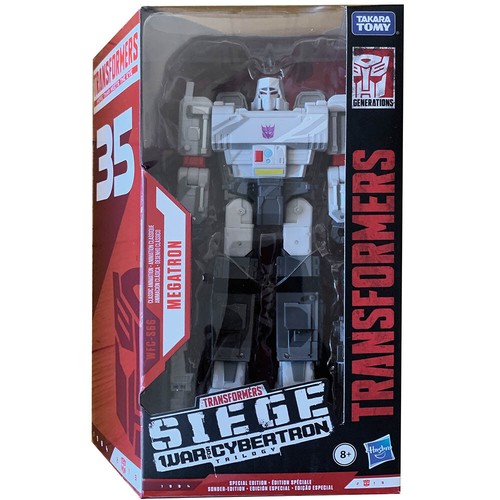 Transformers Siege War for Cybertron Megatron 35th Action Figure Hasbro Official - Picture 1 of 11