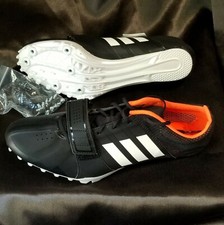 New Size 12 Adidas Adizero Prime Accelerator CG3825 Black Track and Field Spikes