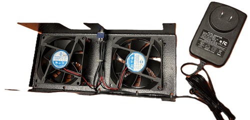 Kit ventilateur SRA-2990CF + kit ventilateur ET kit alimentation externe avec interrupteur marche/arrêt - NEUF ! - Photo 1 sur 5