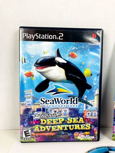 Seaworld: Shamus Deep Sea Adventures Sony PlayStation 2 PS2 completo con manual - Imagen 4 de 9