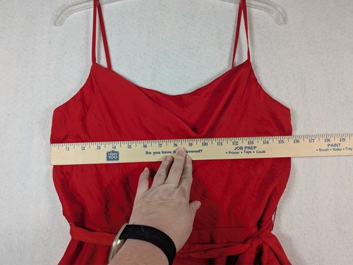 Premier Amour - Women's - Red Romper Shorts - Size: 6 - Picture 10 of 14