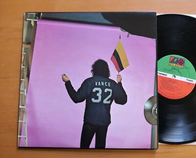 Kenny Vance Vance 32 1975 NM USA Vinyl + inner Atlantic SD 18135