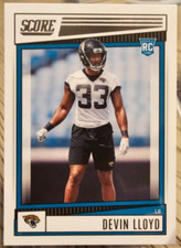 2022 Score Devin Lloyd RC #350 Jacksonville Jaguars