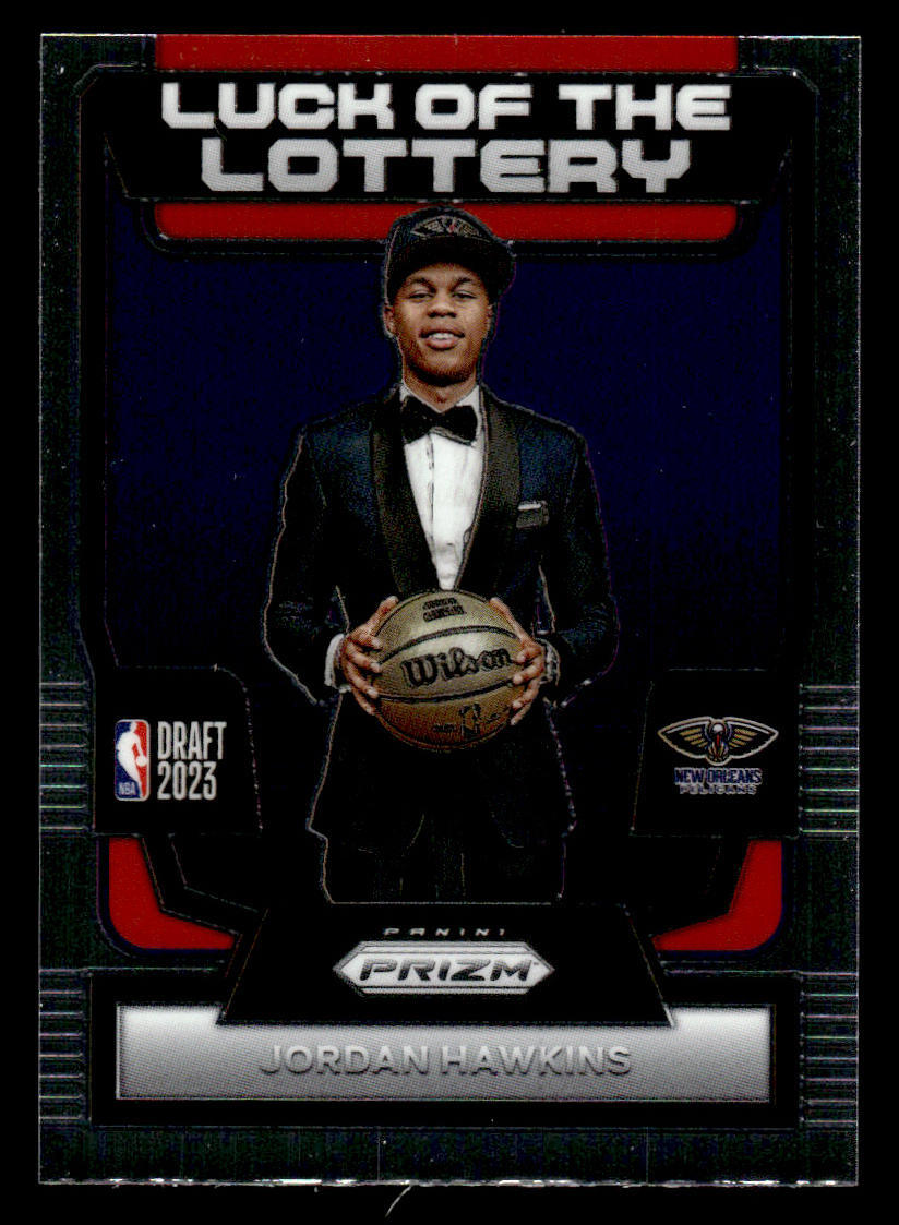 QTY Jordan Hawkins 2023-24 Panini Prizm Luck of the Lottery #9