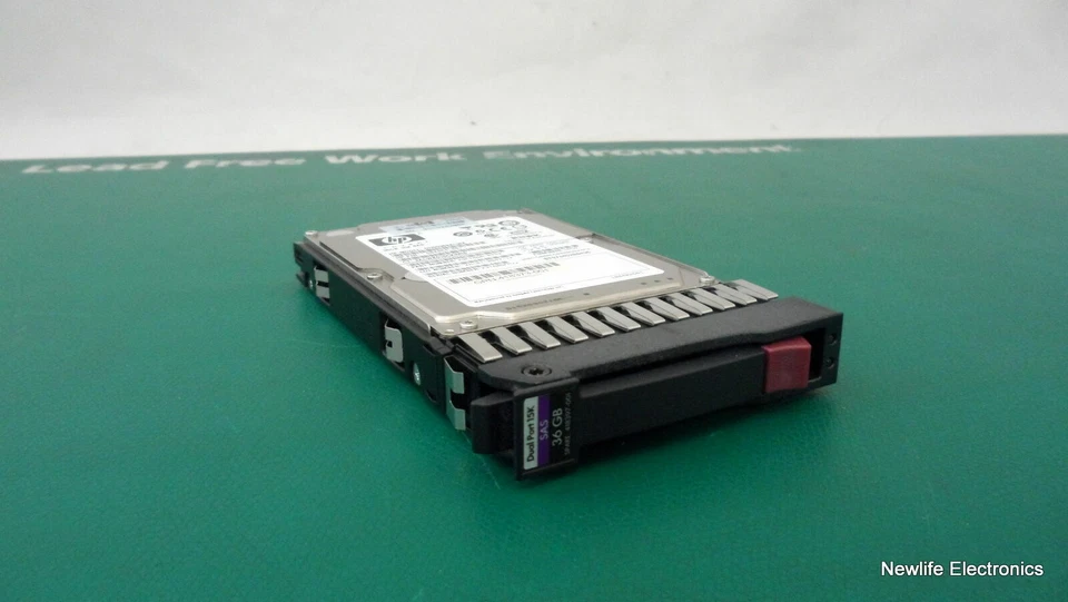 HP 418397-001 36GB 15,000 RPM 3 Gbps 2.5 in. SAS HDD 504064-001 DH0036BALWK - Image 2 of 4