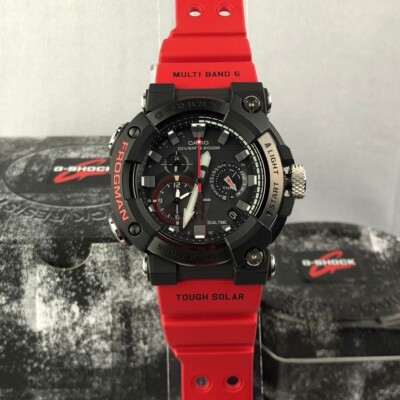 CASIO G-SHOCK MASTER OF G ANALOGUE FROGMAN TOUGH SOLAR BLUETOOTH