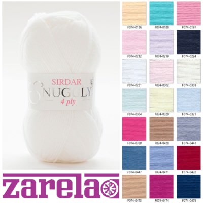 Sirdar Snuggly ****4-lagig**** Strickwolle/Garn - 50g - ***ALLE FARBEN***