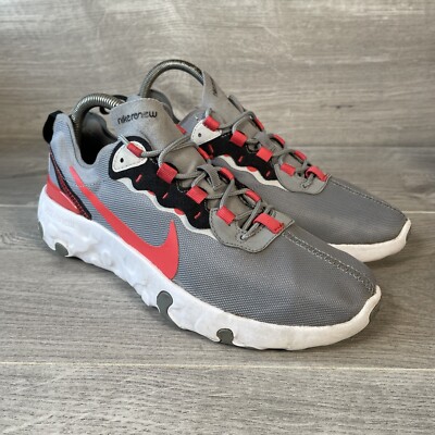 Nike Turnschuhe Damen grau UK Größe 4 Laufschuhe Renew Element 55 CK4081-002