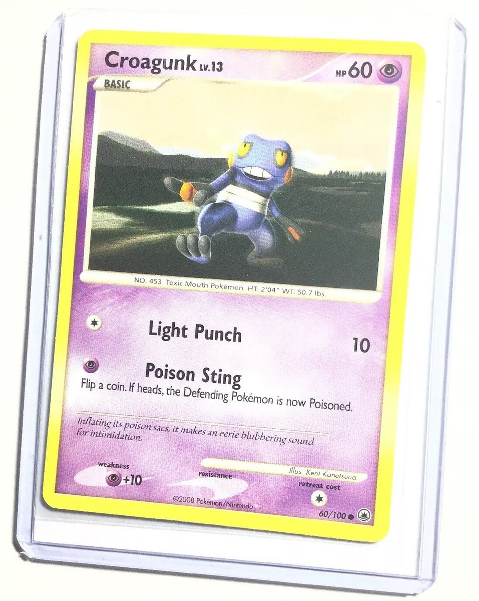 CROAGUNK - 60/100 - Majestic Dawn - Common - Pokemon Card - NM | eBay