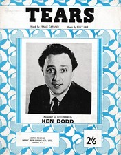 Ken Dodd - Tears - Vintage Sheet Music