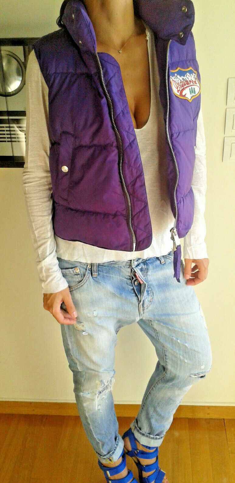 Authentic DSQUARED Real Down Jacket mod.72FB010 s… - image 2