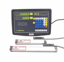 2 Axis DRO digital readout for milling lathe machine with linear scale 1000 400