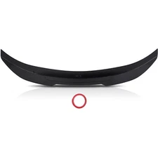For BMW E82 1 Series 07-13 PSM Style Coupe Rear Trunk Spoiler Wing Glossy Black