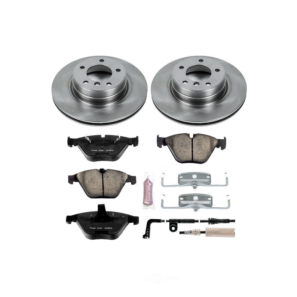 PowerStop Z17 Autospecialty Rear Brake Kit | BMW 525i/528i/540i (99-03) (KOE3126) (SPF3126) main image 1