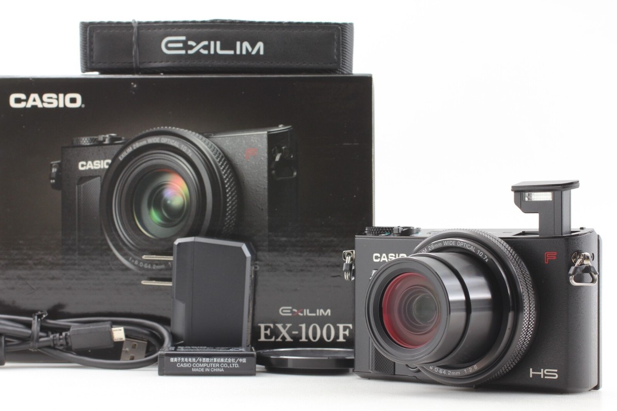 美品 CASIO EXILIM EX-100F ブラック デジタルカメラ EX-100F | PREMIUM HIGH SPEED | デジタルカメラ | CASIO