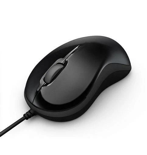 New Gigabyte M5050 Glossy Black Curvy USB Wired Optical 800DPI Mouse PC MAC Mice - Image 3 of 3
