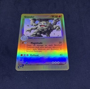 Pokemon Graveler Reverse Holo Ex Dragon No. 30/97 2003 Near Mint