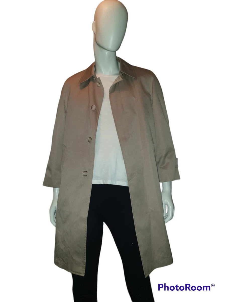 London fog fur lined coat cheap