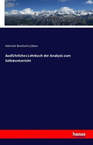 Thumbnail - Ausführliches Lehrbuch Der Analysis Zum Selbstunterricht 3248