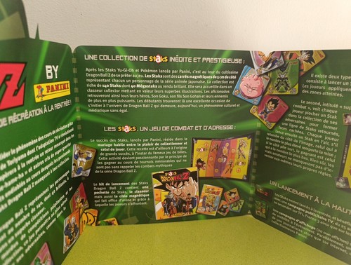 DOSSIER DE PRESSE DRAGONBALL Z STAKS PANINI TOEI ANIMATION NEUF - Photo 3/6
