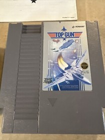 Top Gun for NES Nintendo Konami *Game and Manual* Tested Authentic Video Game
