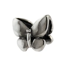 Authentic Trollbeads Sterling Silver 12305 Fantasy Butterfly *0