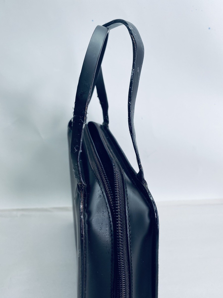 Gucci Vintage Hand Bag Big G 90s Tom Ford Black Leather Gucci Vintage Hand Bag Big G 90s Tom Ford Black Leather